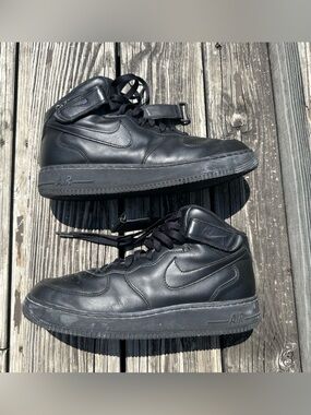 Nike Air Force 1 Mid '07 'Black' 2006 Men’s Size 11.5